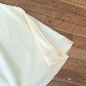 Leith Tops - Yellow one shoulder chiffon top Leith Tops - Yellow one shoulder chiffon top